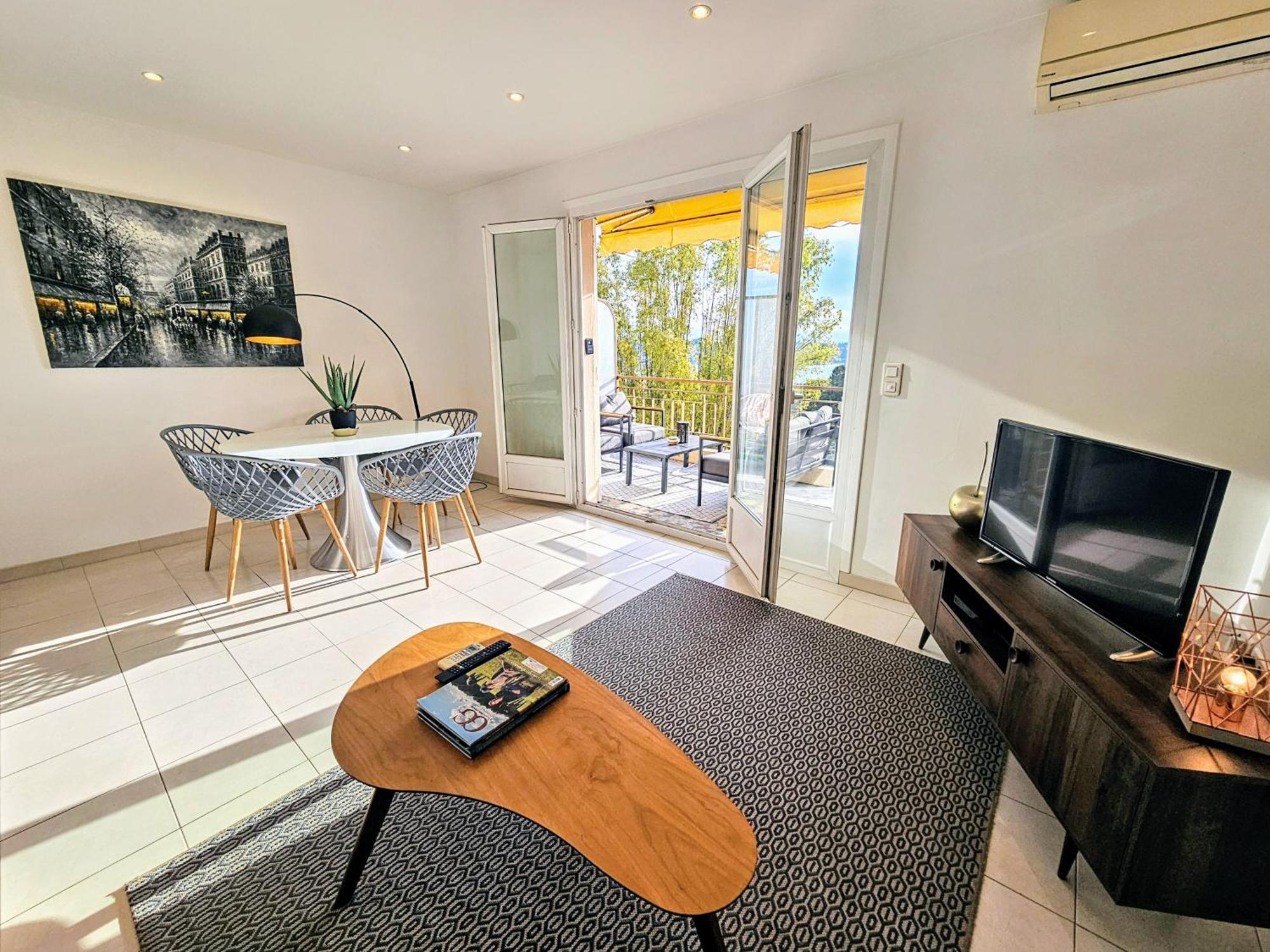 Villefranche Center Bay & Port Sea View Front Ngoại thất bức ảnh